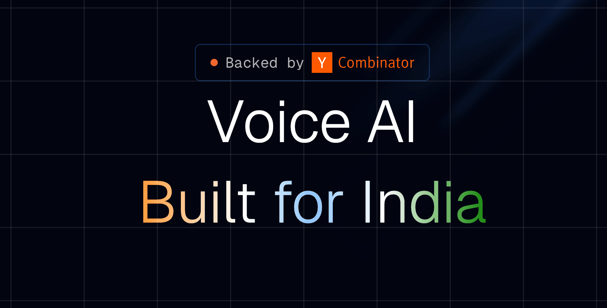 Bolna AI — Voice AI built for India, backed by Y Combinator